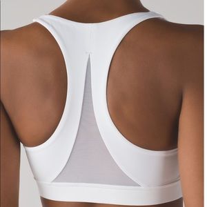Lululemon Invigorate Sports Bra in White